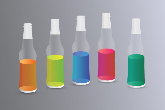 3D Bottle Design Vector with Drink: A Practical Evaluation for Modern Branding