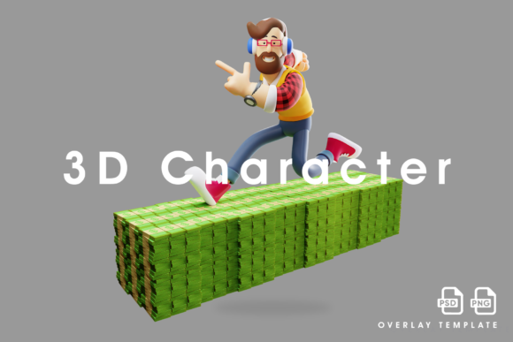 3D Male Design Running on a Ton of Money: A Professional Asset Evaluation