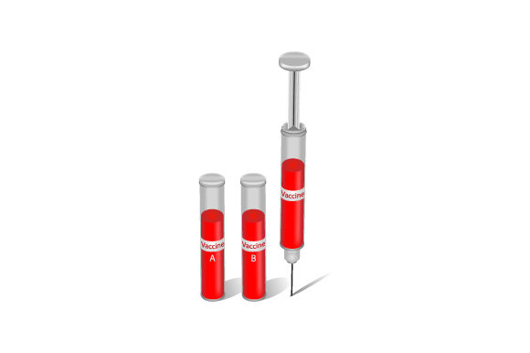 3d Realistic Design Medical Vaccine