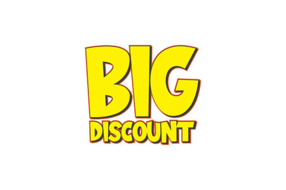 Big Discount 3D Text Design Vector: A Strategic Asset for High-Impact Marketing
