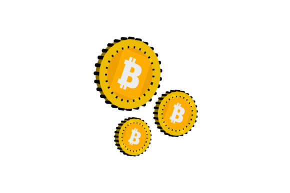 Bitcoin Coin Cryptocurrency Design 3D