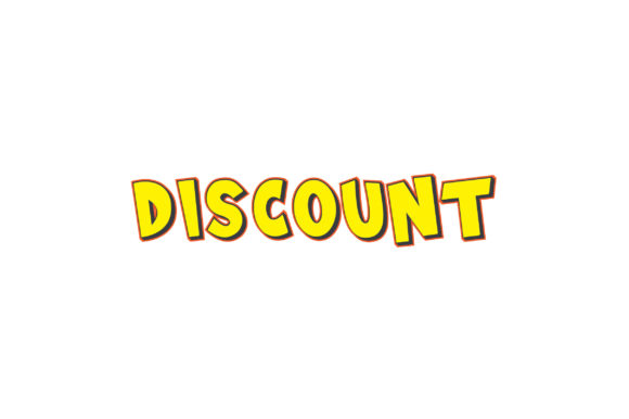 Discount 3D Text Design Vector: Elevating Visual Impact in Modern Marketing