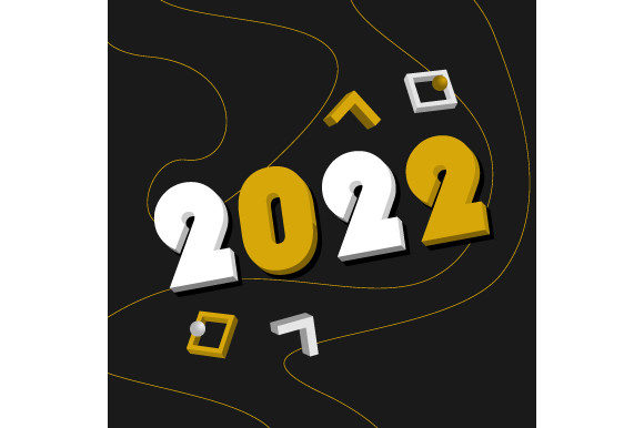 Elegant 3d 2022 Design Concept for Modern Branding