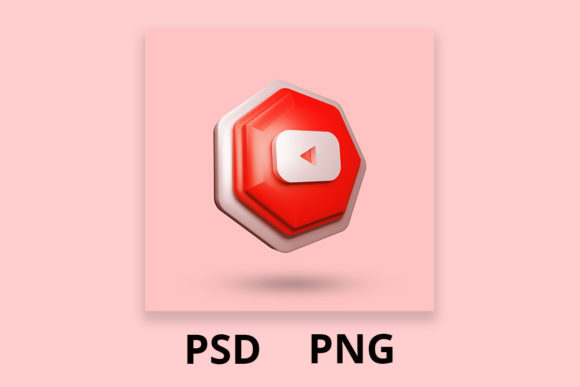 Elevating Your Channel Identity with Premium YouTube 3d Icon Design Assets