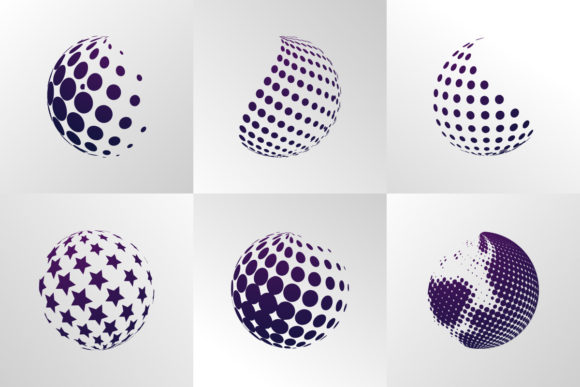 Halftone 3D Logo Design: A Creative Toolkit