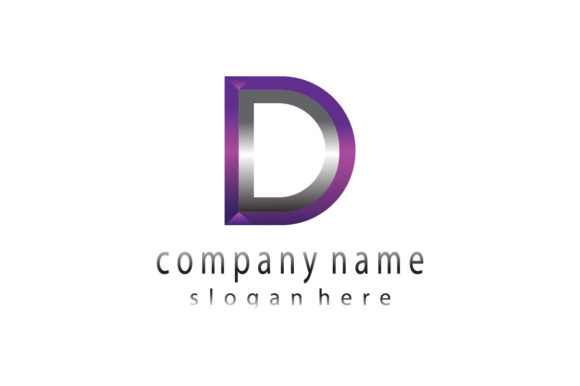 Letter D Logo 3D Color Design Vector Ill: Elevating Your Brand Identity
