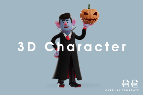 Smart Dracula Vampire 3D Cartoon Design: A Comprehensive Evaluation for Creative Projects